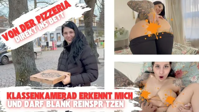 Creampie vom Klassenbubi! Er darf blank reinspritzen!