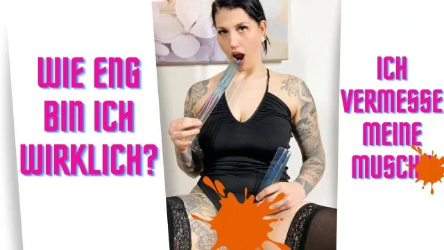 Die Wahrheit! So eng bin ich wirklich!